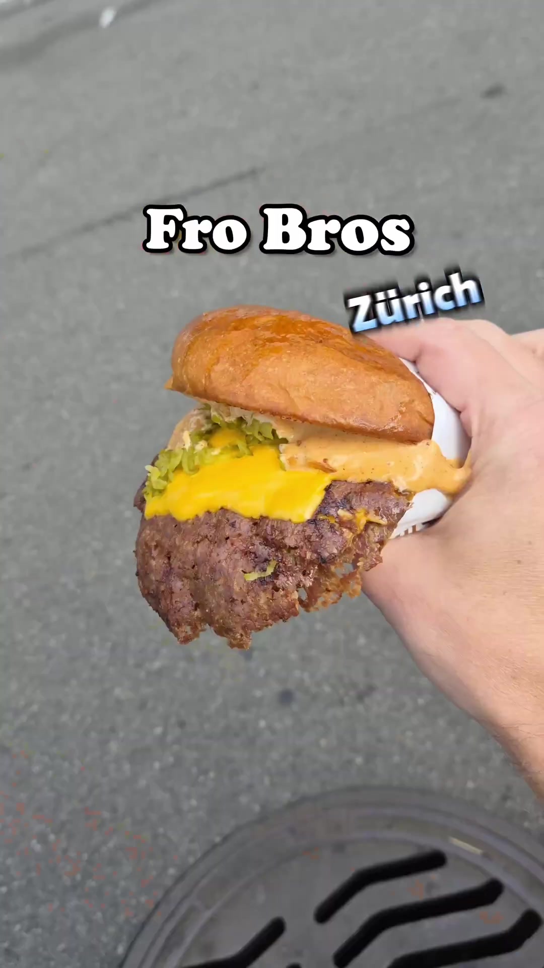 African Smashburger bei Fro Bros in Zürich